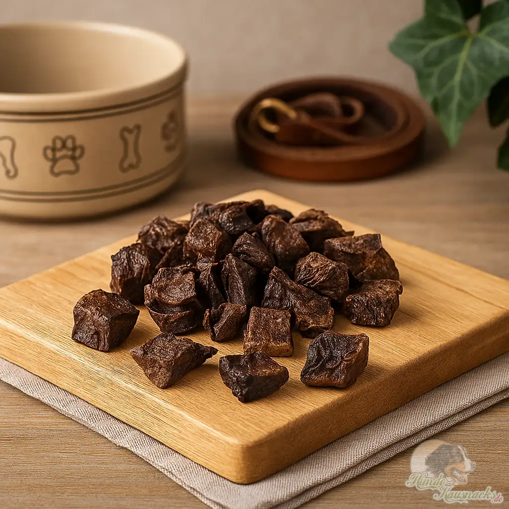 Pferdelungenwürfel Größe M, getrocknete Hundesnacks für Training und Belohnung