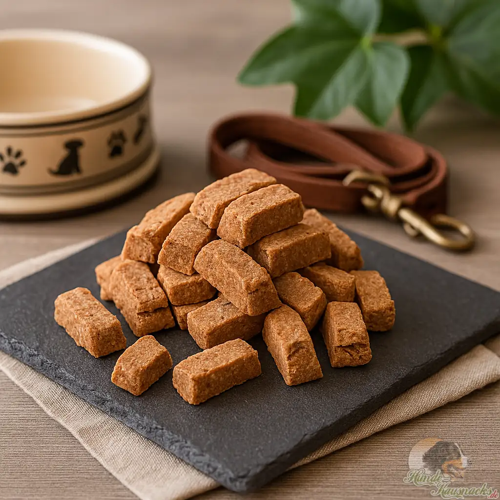 Weizenfreie Straußen-Drops, kleine Trainings-Leckerchen.