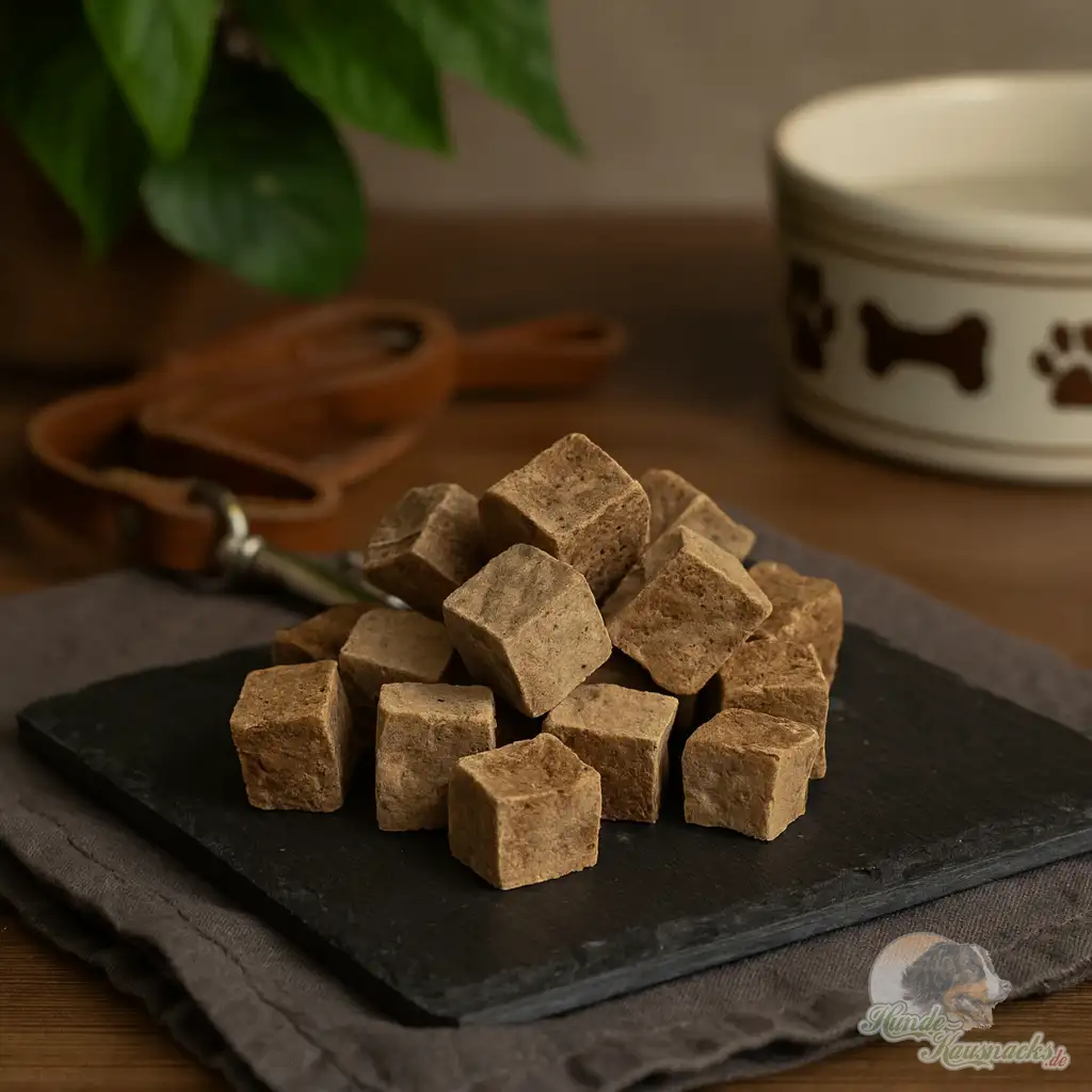 Trainingshappen-Rehfleisch als natürlicher Hundesnack für Training und Belohnung