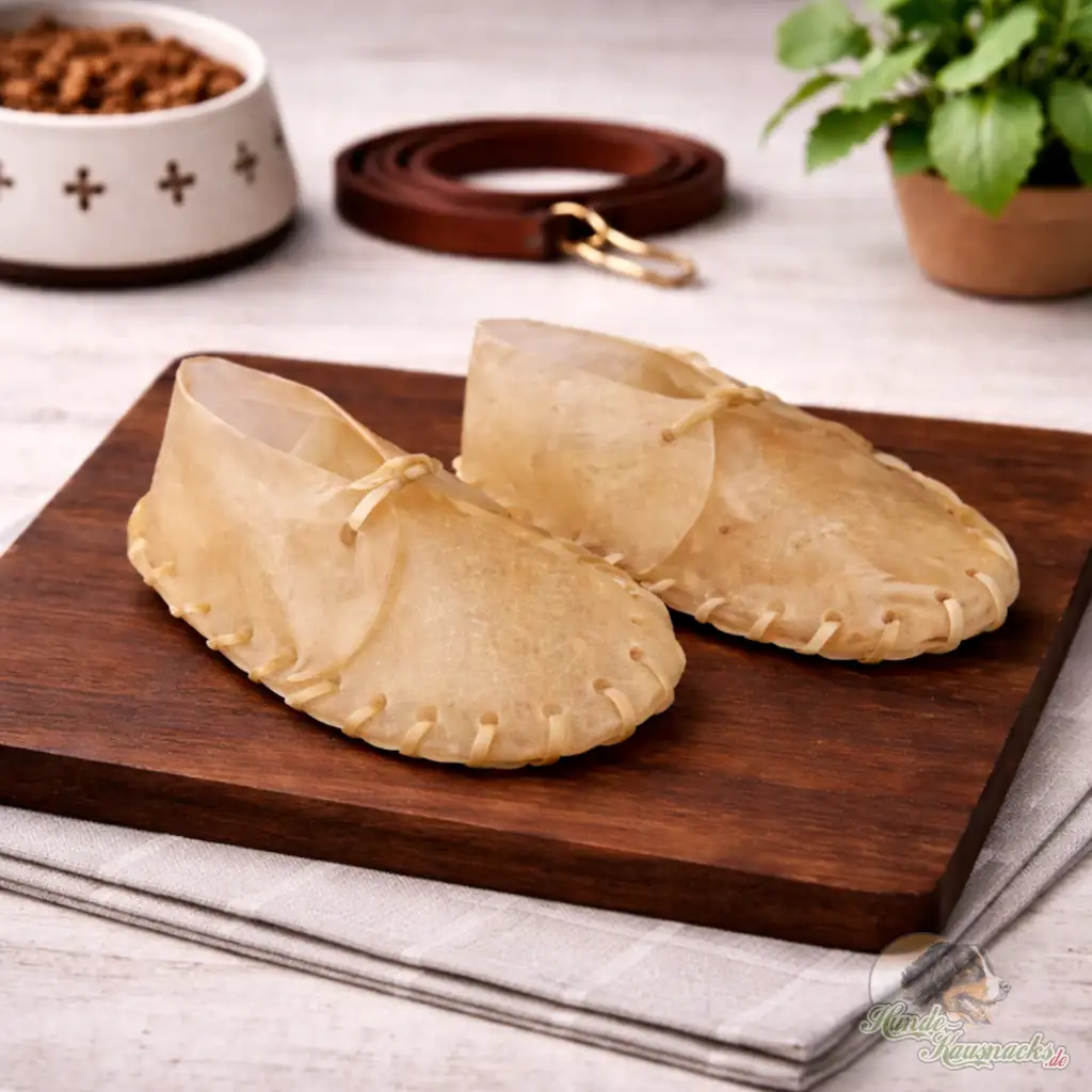 Kauschuhe Rinderhaut 20 cm groß