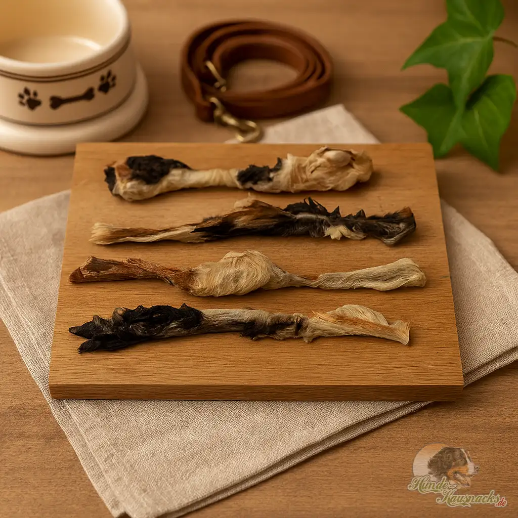 Lammkopfhaut mit Fell 30-35 cm – natürlicher Kauartikel für Hunde aus Lamm