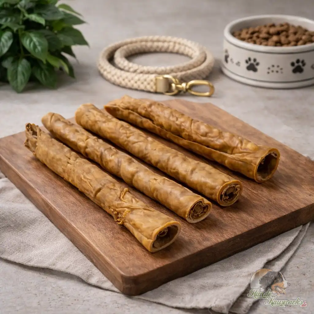 Lammhaut-Rollen 15cm Gr.S – Zahnpflege | Hunde-Kausnacks.de