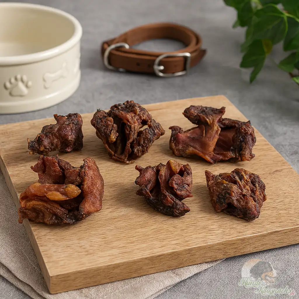 Geschnittener Rindernasenknorpel – natürlicher Kausnack für Hunde, EU-Qualität