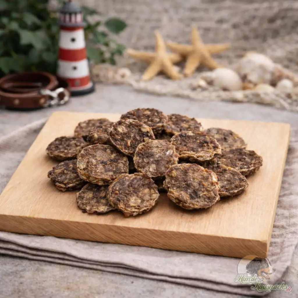 Mini-Trainingstaler Kabeljau Hundesnack