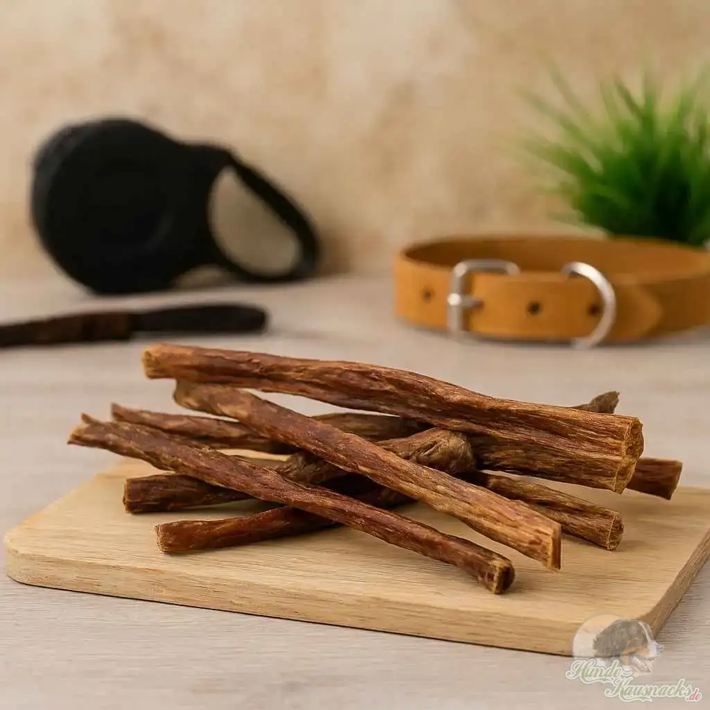 Rinder-Dörrfleisch-Stix 30 cm Hundesnack aus Rind, fettarm, naturbelassen