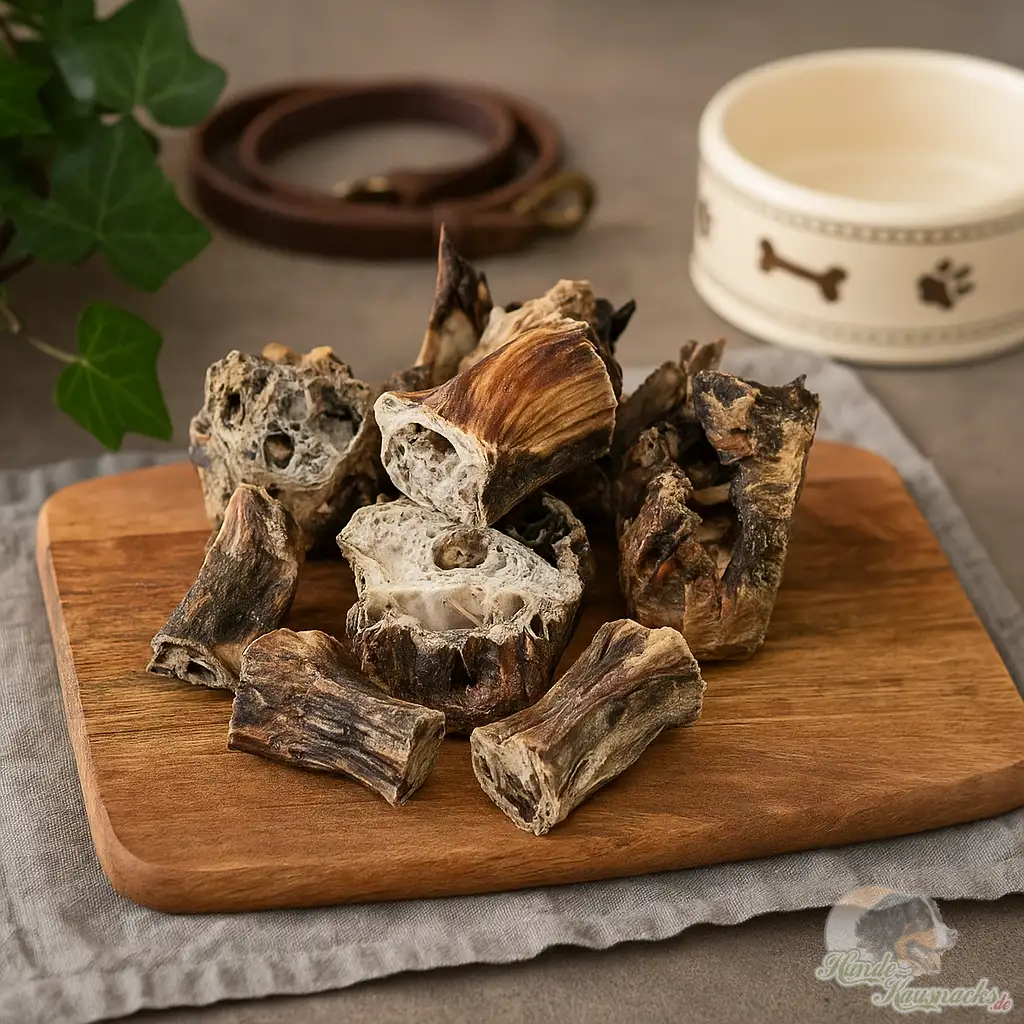 Straußenhals geschnitten Gr.S, natürlicher Hundesnack, hypoallergen, gut portionierbar.