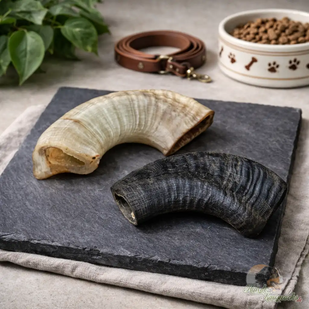 Widderhorn-Mittelstück Gr.L Kauhorn