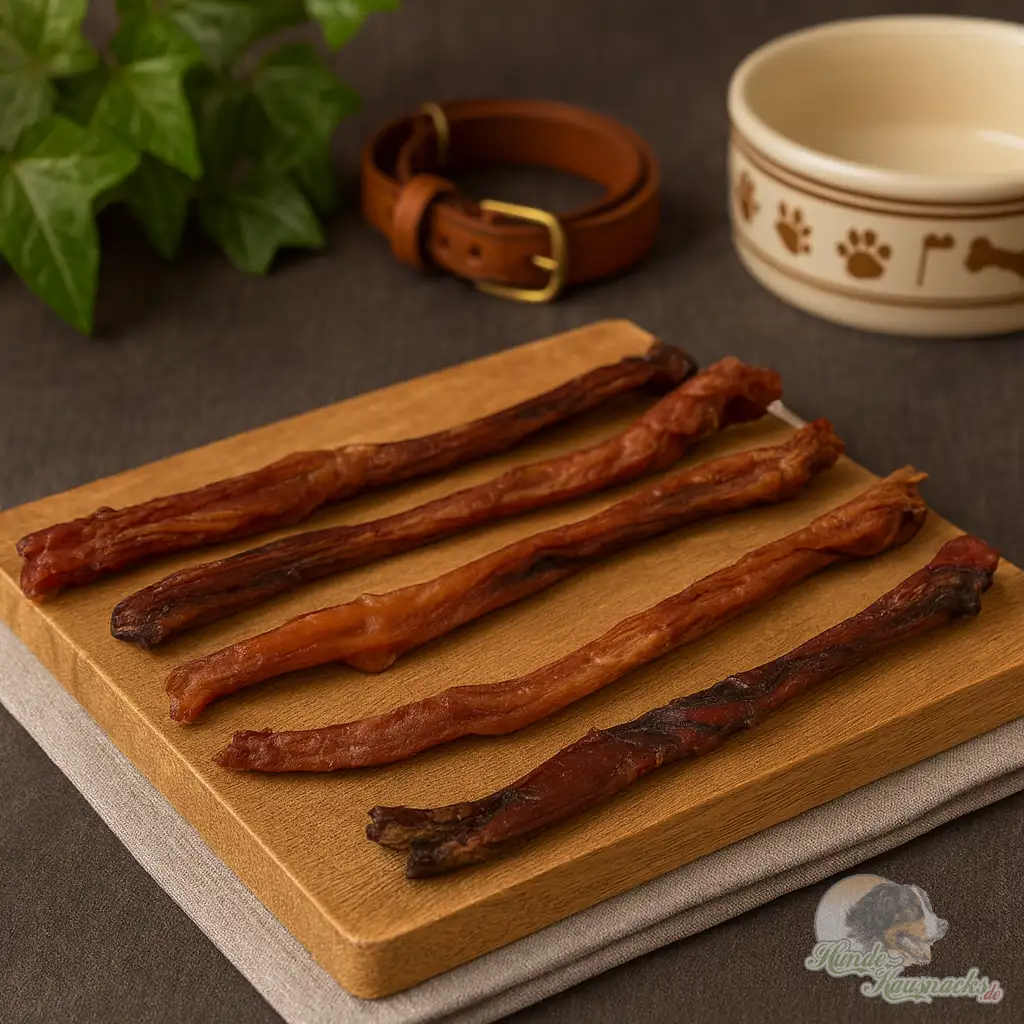 Getrocknete Pferdesehnen, hypoallergener Hundekausnack, ohne Zusätze