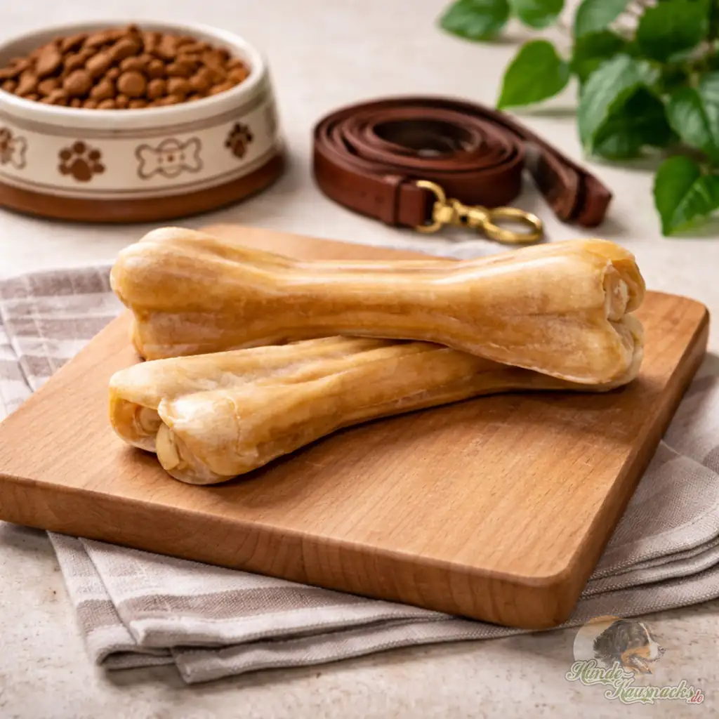 Kauknochen mit Lammfüllung Gr.5 22cm